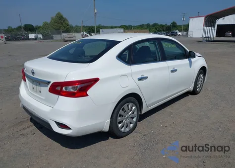 2016 Nissan Sentra S z USA, uszkodzony, nr VIN 3N1AB7AP6GY242880